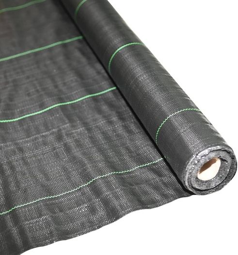 NEW SALE | Heavy Duty Weed Fabric Control 2M X 5M Weed Control Fabric Ground Cover Membrane UV Stabilised Weed Fabric For Patios Garden Flower Beds Landscaping (2M X 5M)