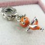 Pandora Disney Parks Epcot Red Bird - Parks Exclusive Charm Image 4