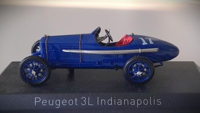 Diecast Model 1920 INDY 500 Peugeot 3 Litre - NOREV Collectors Model 1:43