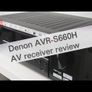 Denon AVR-S660H HDR10, HDR10+ Dolby Vision HLG HDMI HDCP 2.3 8K WiFi Bluetooth Alexa Google Siri Apple play HEOS all the bells and whistles Image 2
