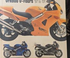 Haynes manual Honda VFR 800Fi 97-01
