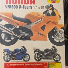 Haynes manual Honda VFR 800Fi 97-01