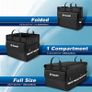 Car Boot Organiser, Car Organiser with Foldable Cover, Collapsible Car Storage, Non-Slip Car Boot Storage (FREE POSTAGE) Image 2