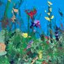 Original painting Floral Art original Irish art painting Gift Image 5