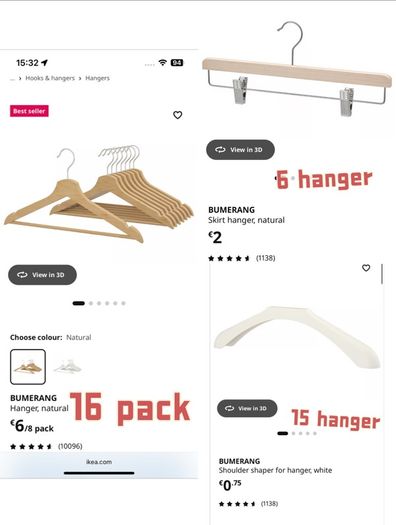IKEA hanger