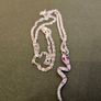 Sliver necklase - chain and silver ring snake Image 9
