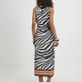 River Island Zebra Print dress UK 16 BNWT Image 2