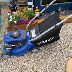 petrol lawnmower