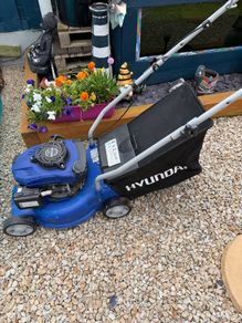 petrol lawnmower