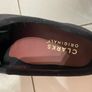 womens shoes Clarks WALLABEE BLACK SUEDE size 5 brand new Image 6