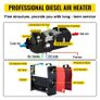 8kw Diesel Air Heater 12V All in One Mini Heater 4-Air Outlets With Silencer LCD Switch New Image 3