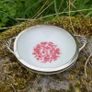 Vintage trinket bowl with solid silver rim Image 2
