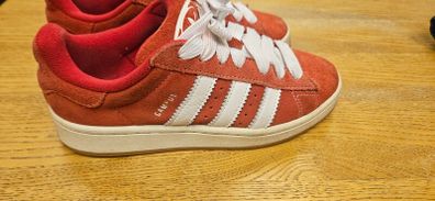 Red Adidas campus