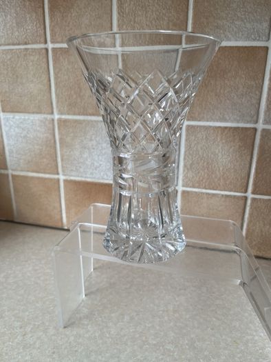 Dublin Crystal 7.25" Flower Vase as New