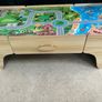wooden train table and set Image 4