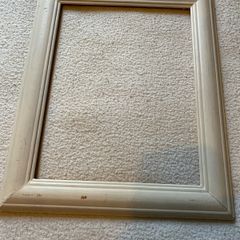 picture frame wooden white inner size 18.25 x 14 inches