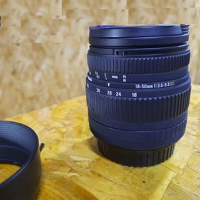 Sigma EF-S 18-50mm Lens For Canon