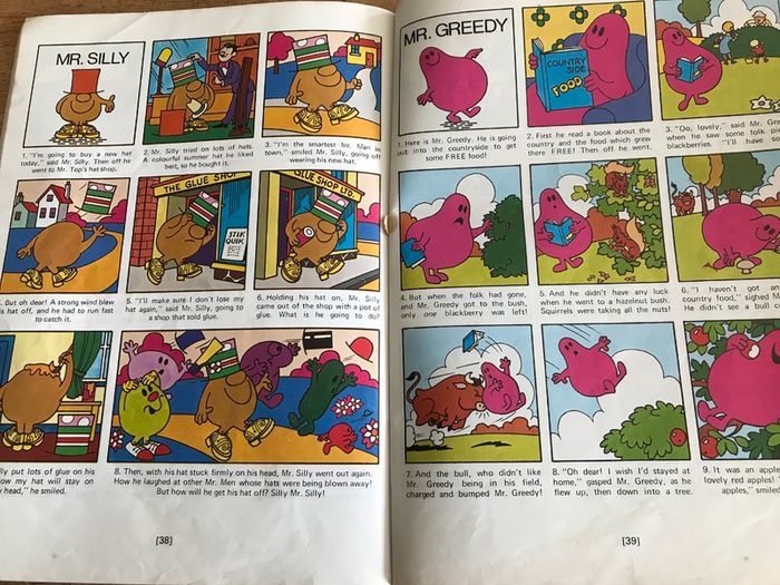 Vintage Mr. Men Storybook