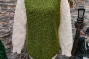 Vintage Aran SweaterSize Small to medium  Measurements are in the photos
