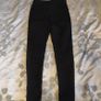 Black stretchy jeans with white stripes, size S, like new Image 6