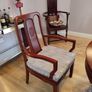 Asian Hard Wood (teak) Hand Made Dining table & 10 Chairs Image 8