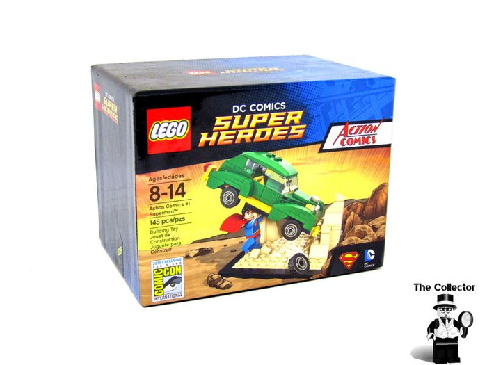 Lego Super Heroes Superman SDCC 2015 Limited Edition DC Action Comics #1 New Sealed Very rare Number 239 of 1500