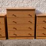 Chests drawers and 2 side lockers Image 2