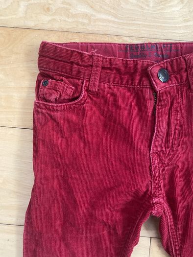 H and M red cords 2-3 years 98 cm