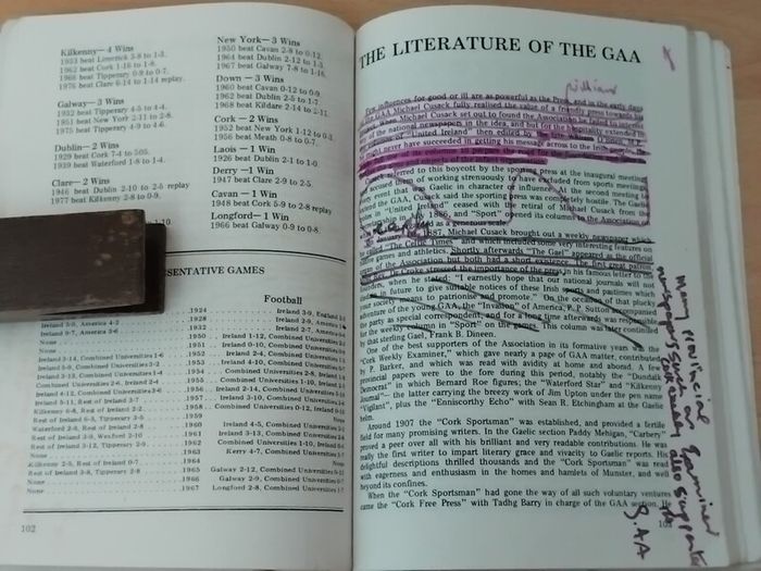 3 x vintage GAA books Years of Glory/Story of the GAA/The Green Above the Red Kerry Mayo FREEPOST