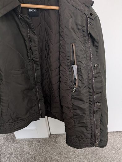 Hugo Boss Men's Jacket, Size 50, Khaki Green