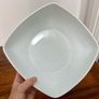 White ceramic serving bowl Image 3