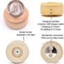 3D Crystal Ball Music Box The Deer Luminous Rotating Musical Box With Projection Led Light Image 3