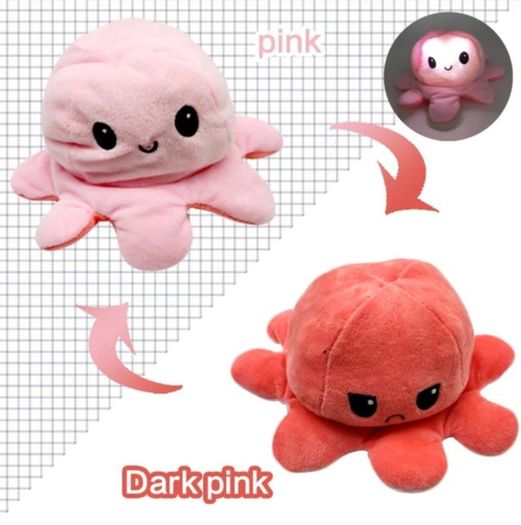 Reversible Octopus with Lights 20 cm
