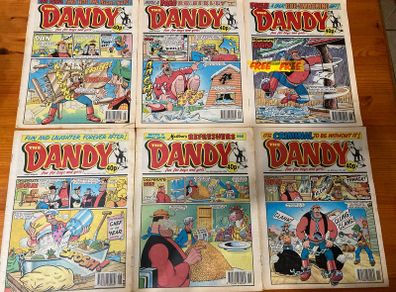 Comics: 'The Dandy' 1996,1997 and 1998 (52 numbers)