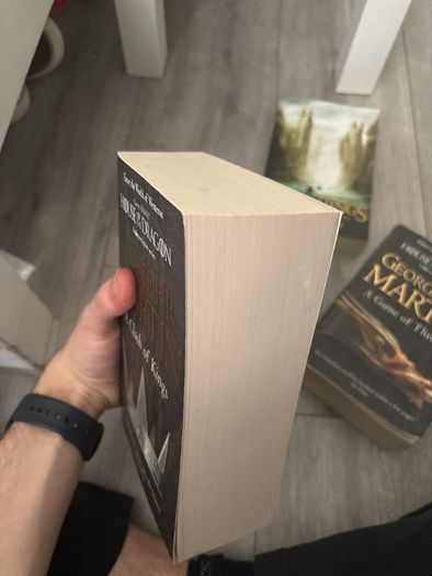 A Song of Ice and Fire: A game of thrones + clash of kings  + free fellowship of the ring on top