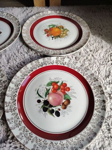 Old Foley 6x vintage plates