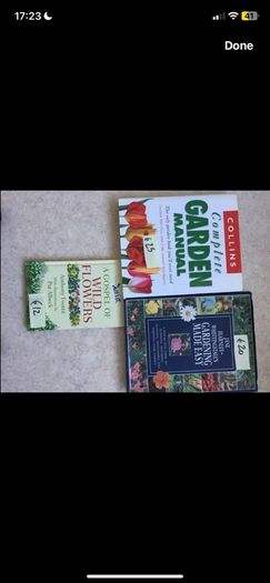 Gardening books