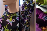 Cirette California Vintage Floral Mini Dress