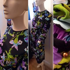 Cirette California Vintage Floral Mini Dress