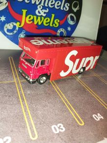 Supreme x Hot Wheels Fleet Flyer transport truck extremely rare