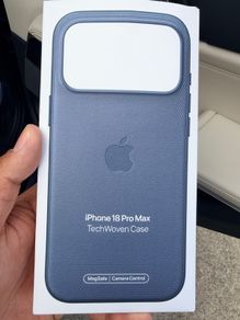 iPhone 18 Pro Max TechWoven Case with MagSafe - Chambray Blue