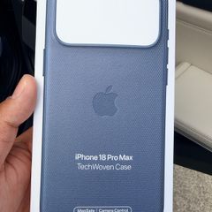 iPhone 18 Pro Max TechWoven Case with MagSafe - Chambray Blue