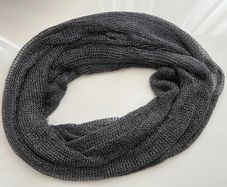 Metallic Tube Scarf