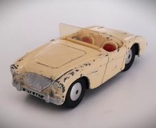 Diecast Vintage Corgi Toys Austin Healey 100 - Fair to Good Original Condition/No Box