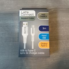 USB to USB C Charging Cable