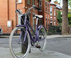 Purple 26 inch Ladies Bike Small Frame  Good Condition