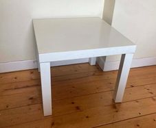 Compact White Side / Coffee Table (IKEA)