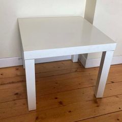 Compact White Side / Coffee Table (IKEA)