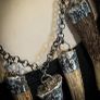 1 Cernunnos Gaelic God  Powerful Soldered Antler Tips Chain Necklace Celtic Mythology Image 3