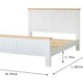super king size bed Image 2